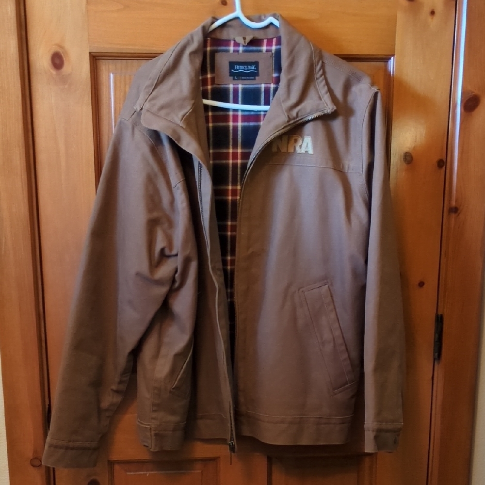 Brown Jacket by Burk's Bay, Men Large